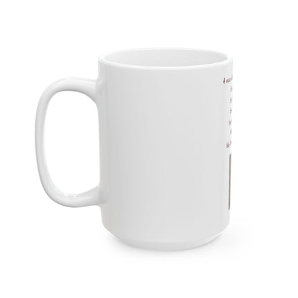 Owl Wisdom Ceramic Mug — “A wise old owl sat on an oak...” Inspirational Coffee Cup (11oz & 15oz)