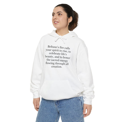 Beltane Blessing Hoodie — Spiritual Pagan Quote Pullover