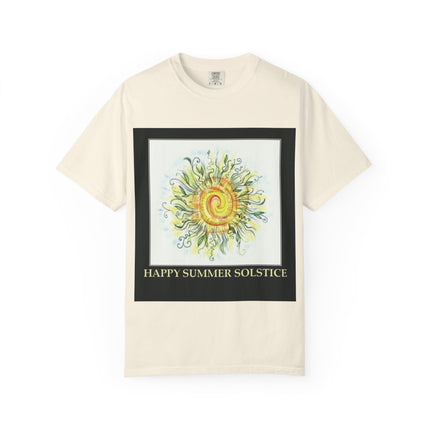 Happy Summer Solstice Unisex Garment-Dyed T-Shirt