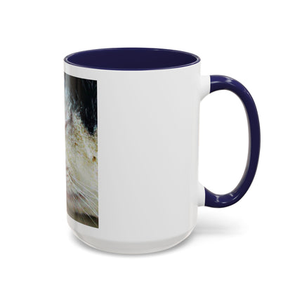 Cat & Butterfly Coffee Mug with 'Life is Short' Inspirational Quote (Accent, 11/15oz)