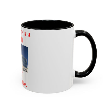 Healthcare Is a Right Mug – 11oz Ceramic Accent Cup for Advocates