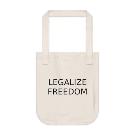 Legalize Freedom Tote – Organic Canvas Bag for Conscious Living