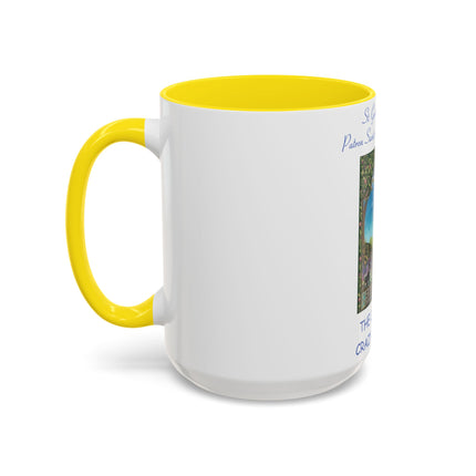 Crazy Cat Lady Accent Mug – St. Gertrude of Nivelles – 15oz