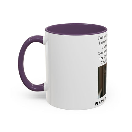 Black Cat Quote Mug – Accent Coffee Cup – 11oz Ceramic