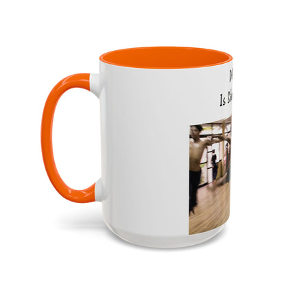 15oz Accent Mug – Dancing Is Silent Poetry | Artistic Gift Idea