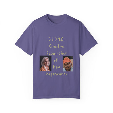 C.R.O.N.E. Tee – Wisdom & Wit Design | Garment-Dyed Comfort