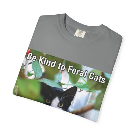 Be Kind to Feral Cats T-Shirt — Feral Cat Rescue Awareness Tee
