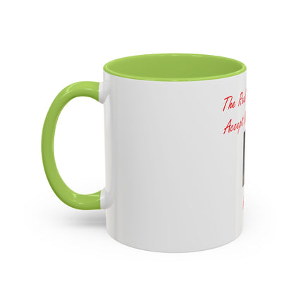 Saint Nicholas Coffee Mug – "The Real Saint Nicholas Accept No Substitutes" Accent Mug
