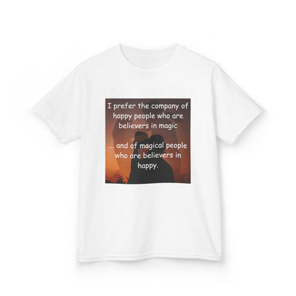 Magical Believers Kids Tee – Happy People Design in Soft Cotton