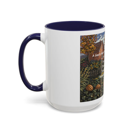 Samhain Pumpkin Spice Accent Coffee Mug — Autumn Harvest 11/15oz