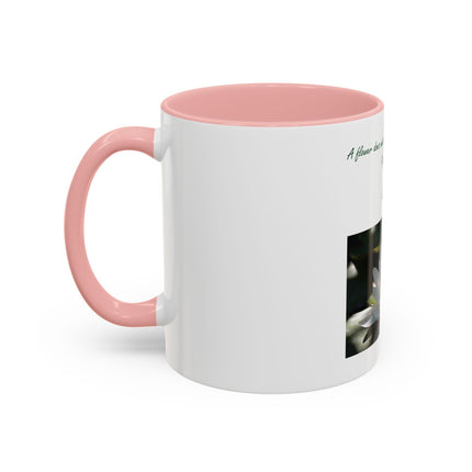 Lotus Flower Coffee Mug — "A flower does not compete with other flowers, it just blooms"