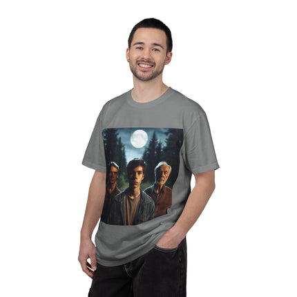Wiccan God Trio Moonlit Forest T-Shirt — Youth, Father, Sage