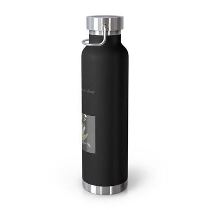 Zen Serenity Copper Bottle – 22oz Lotus Design for Mindful Living