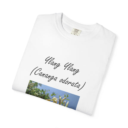 Ylang Ylang Floral T-Shirt - The Flower of Flowers Design