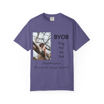 BYOB Inspire Unisex T-Shirt - Bring Your Own Book Design