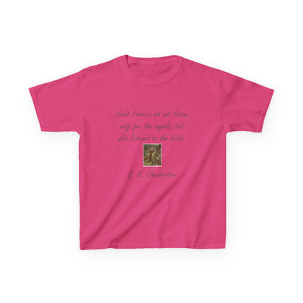 Kids Graphic Tee – Saint Francis & Animals – Unisex Fit