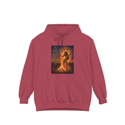 Beltane Fire Hoodie — Inspirational Prayer Design