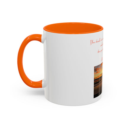 Meditation Quote Coffee Mug — "If you should sit in meditation 20 minutes a day..."