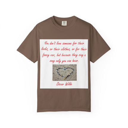 Inspirational Quote Unisex T-Shirt - Oscar Wilde Design