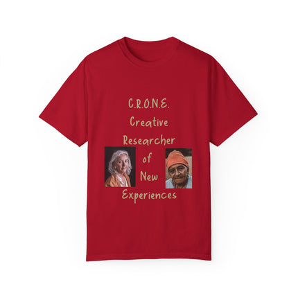 C.R.O.N.E. Tee – Wisdom & Wit Design | Garment-Dyed Comfort