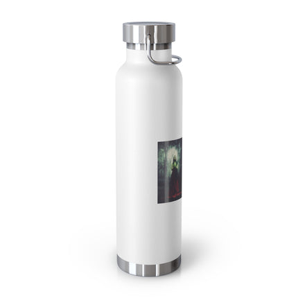 Witchcraft Inspired Copper Vacuum Insulated Bottle - 22oz with 'Blessed Be The Witches' Design