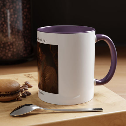 Cacao Brings Me Home Accent Coffee Mug – Cozy Ritual Hot Chocolate Gift (11/15oz)