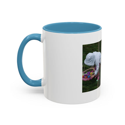 Funny Easter Egg Hunt Mug – 11oz Accent Cup for Parents