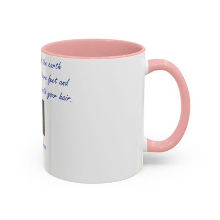 Nature Quote Accent Mug – 11oz Ceramic with Gibran Verse