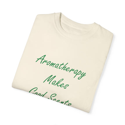 Aromatherapy T-Shirt – “Makes Good Scents” Design (Unisex)