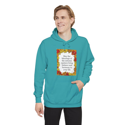 Autumn Blessings Hoodie – Fall Leaf Prayer Pullover