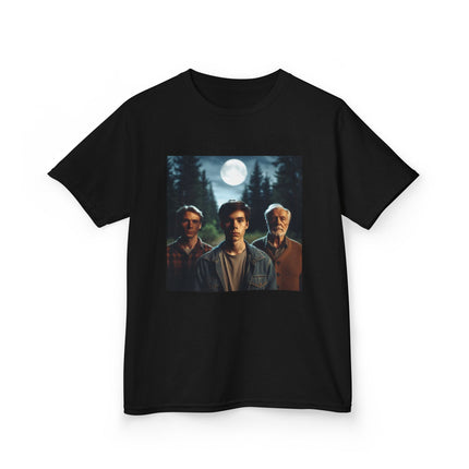 Kids' Graphic Tee – Moonlight Adventure Design