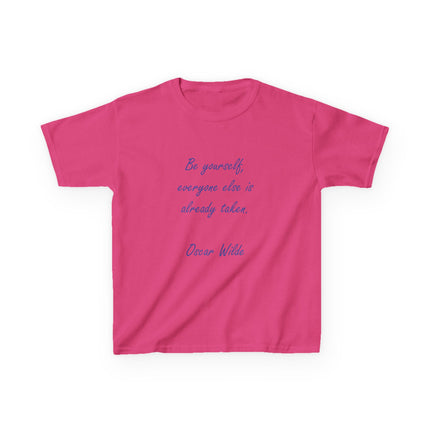 Kids Quote Tee – “Be Yourself, Everyone Else Is Already Taken”