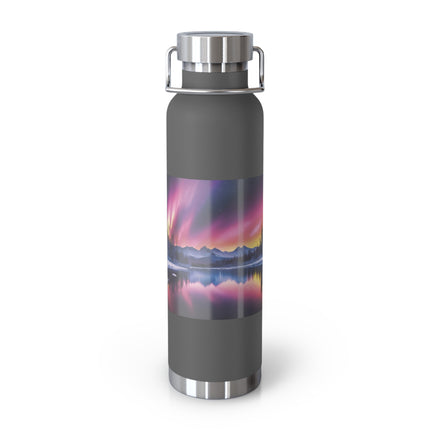 Aurora Landscape Insulated Water Bottle – 22oz Vacuum Flask