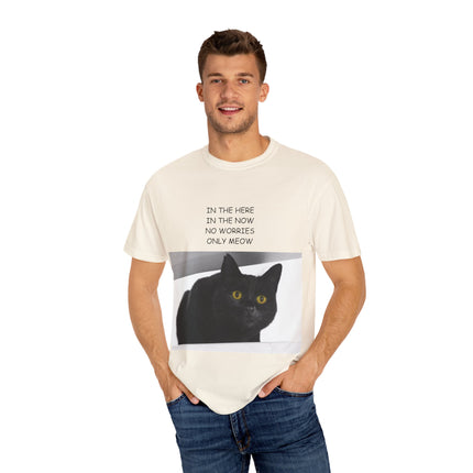 ‘Only Meow’ Cat Tee – Inspirational T-Shirt for Feline Fans