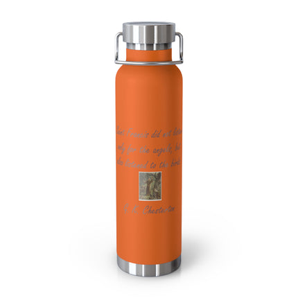 “Listened to the Birds” – Chesterton & St. Francis Insulated Bottle