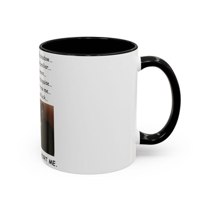 Black Cat Quote Mug – Accent Coffee Cup – 11oz Ceramic