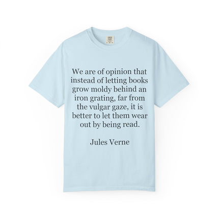 Jules Verne Quote T-Shirt — Literary Quote Tee for Book Lovers