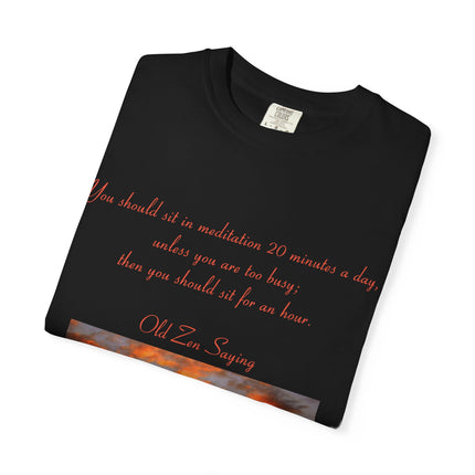 Serene Meditation Quote T-Shirt for Mindfulness Enthusiasts