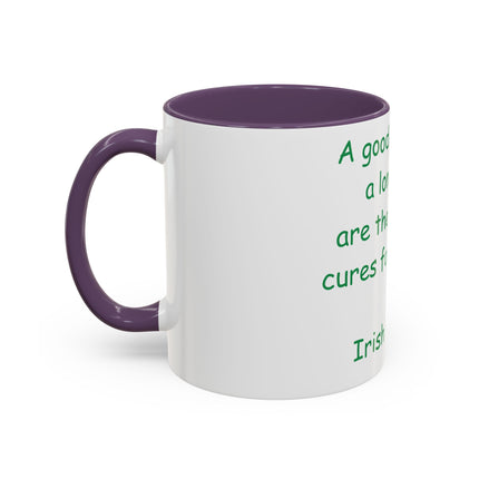 Inspirational Coffee Cup – Irish Wisdom – 11oz Accent Mug