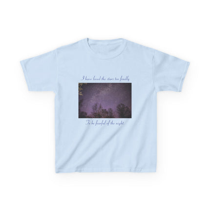 Kids Starry Night Tee - "I Have Loved the Stars Too Fondly"