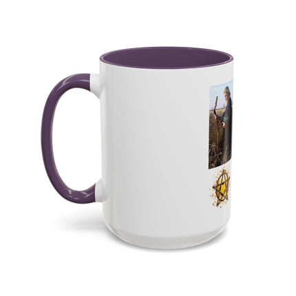 Witchcraft Quote Accent Coffee Mug — 'Male or Female, Young or Old' Pagan Witch Tribute