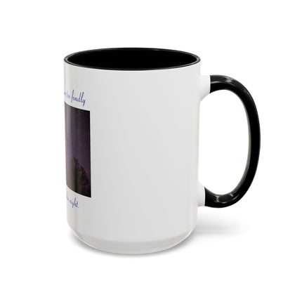 Starry Night Coffee Mug — “I have loved the stars too fondly” Accent Mug