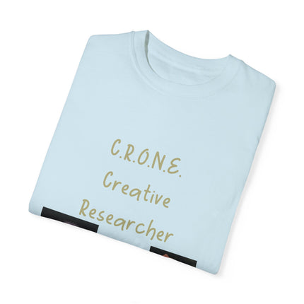 C.R.O.N.E. Tee – Wisdom & Wit Design | Garment-Dyed Comfort