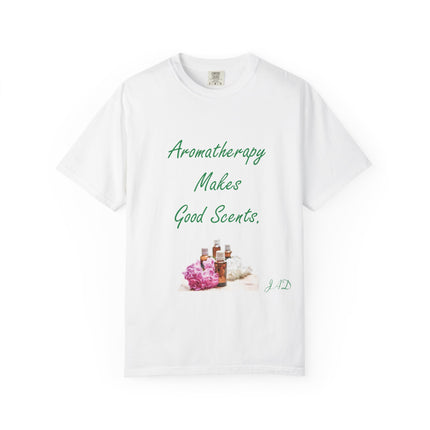 Aromatherapy Makes Good Scents T-Shirt — Punny Essential Oils Tee