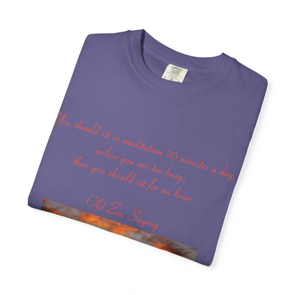 Serene Meditation Quote T-Shirt for Mindfulness Enthusiasts