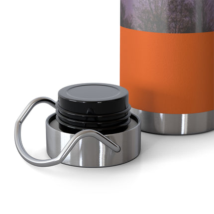 Inspirational Copper Insulated Water Bottle - 22oz with Motivational Quote