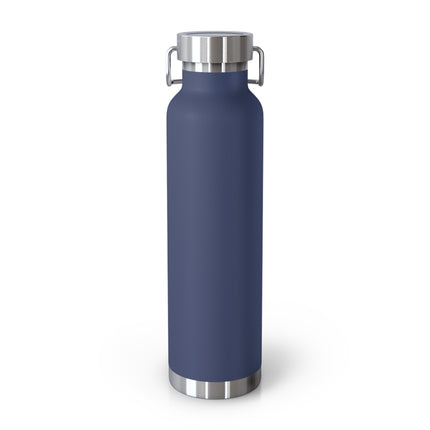 ‘No Worries Only Meow’ – 22oz Copper Bottle for Cat Lovers