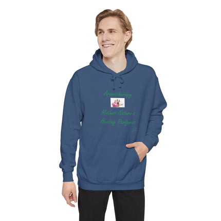 Hoodie — Aromatherapy “Mother Nature’s Healing Perfumes” Floral Hoodie