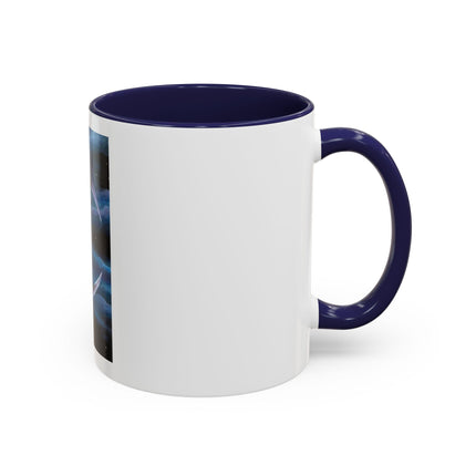 Moonlit Cat Coffee Mug — Whimsical Night Sky Art for Cat Lovers (11/15oz)