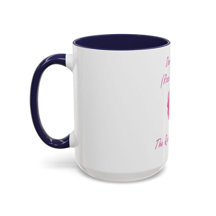 Damask Rose Coffee Mug — "The Queen of Flowers" Botanical Tea Cup